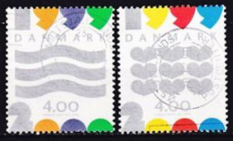 1999. Denmark. Millennium. Used. Mi. Nr. 1231-32 - Gebruikt