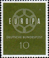 RFA Poste N** Yv: 193/194 Europa Cept Collier De 6 Maillons (Thème) - 1959