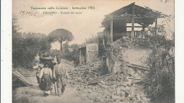Italie PISCOPIO   Tremblement De Terre Septembre 1905 - Altri & Non Classificati