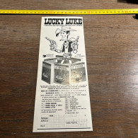 PUBLICITE Lucky Luke Morris COLLECTION L Héritage De Ran Tan Plan - Sammlungen