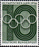 RFA Poste N** Yv: 107 Mi:231 Olympisches Jahr (Thème) - Sommer 1956: Melbourne