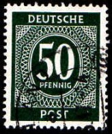 Allemagne Interzone Poste Obl Yv:22 Mi:932 Chiffre (TB Cachet Rond) - Gebraucht