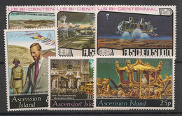 ASCENSION - 1976-77 - N°YT. 216 à 221 - Complet - Neuf Luxe ** / MNH / Postfrisch - Ascension