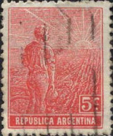 Argentine Poste Obl Yv: 165 Mi:154X Agriculture (Obl.mécanique) - Usados