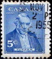 Canada Poste Obl Yv: 285 Mi:307 Charles Tuppers (TB Cachet Rond) - Gebruikt