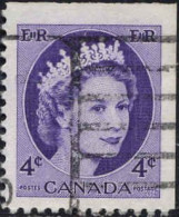 Canada Poste Obl Yv: 270 Mi:293Ax Elisabeth II (Belle Obl.mécanique) - Gebruikt