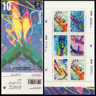 Canada Carnet N** Yv:C1229 10 Canada #373 Jeux Olympiques De 1992 - Ganze Markenheftchen