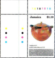 Jamaique Poste N** Yv: 823 Mi:803 Yanna Pct Louisa Jones Coin D.feuille - Jamaica (1962-...)