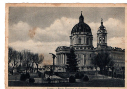 TORINO REALE BASILICA DI SUPERGA Ed. Giovanni Ratti Orlata Ai Bordi Viaggiata 1949 - Kirchen