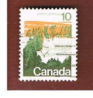 CANADA - SG 702  - 1972  LANDSCAPES: FOREST AREA        -  USED - Usados