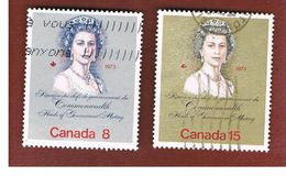 CANADA - SG 759.760   - 1973 ROYAL VISIT: QUEEN ELIZABETH II  (COMPLET SET OF 2)   -  USED - Usados