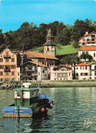 64 CIBOURE SAINT JEAN DE LUZ LE PORT AVEC L EGLISE ET LA MAISON DE RAVEL - Ciboure