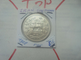 +++QUALITE+++IRAN 5000 DINARS 1902 ARGENT+++(A.7) - Iran