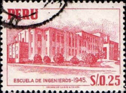 Perou Poste Obl Yv: 431 Mi:522 Escuela De Ingenieros (Beau Cachet Rond) - Peru