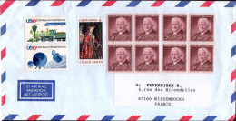 USA Poste N* Yv:1062-63) 200 Years Of Postal Service Lettre Circulée Non Oblitérée - Neufs