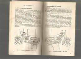 MOTOCYCLETTE JAWA , 250 CMC TYPE 559/04 , 350 CMC TYPE 360/00 : INSTRUCTIONS DE CONDUITE  1972 - Moto