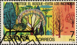 Espagne Poste Obl Yv:2116 Mi:2363 Protege El Bosque-Evita Los Incendios (TB Cachet Rond) - Usados