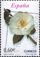 Espagne Poste Obl Yv:3989 Mi:4288 Ed:4382 Flora Camelia (Beau Cachet Rond) - Usati