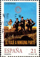 Espagne Poste Obl Yv:3049 Mi:3315 Ed:3472 Ciné Español El Viaje A Ninguna Parte (Belle Obl.mécanique) - Usados