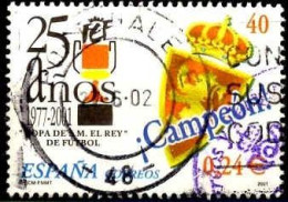 Espagne Poste Obl Yv:3375 Mi:3641 25 Años Icf Copa Del Rey (TB Cachet Rond) - Usati