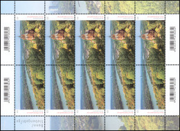 3510-3511 Panorama Bonn / Siebengebirge Zusammendruck - 10er-Bogen ** Postfrisch - 2001-2010