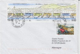 St. Pierre Et Miquelon  Strip Les Salines En Novembre Cover Ca St. Pierre Et Miquelon 5.12.2000 (60790) - Storia Postale