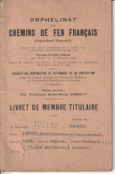 Fixe Orphelinat Flamand Des Chemins De Fer Français Section De Calais Janvier 1930 - Railway