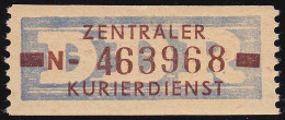 20-N Dienst-B, Billet Braun Auf Violett, ** Postfrisch - Ungebraucht