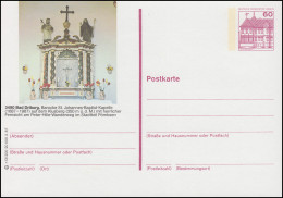 Bildpostkarte P 126e BuS 60 Pf Bad Driburg: Altar, Nummer R 13/200 ** - Sonstige & Ohne Zuordnung