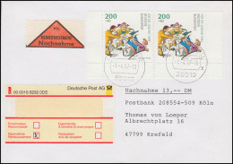 Nachnahme-FDC 1.4.1997 Für Den Neuen Einlieferungsbeleg, HANNOVER  - Post