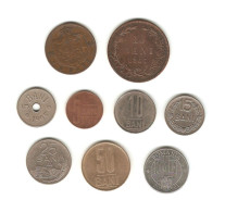 623/ ROUMANIE : Lot De 9 Monnaies - Romania