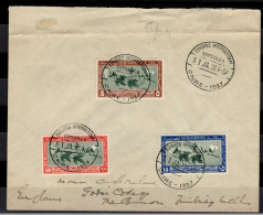 EGYPT: 1927 - Cotton Congres - Complete Set On Cover, With The Cairo Cancellation (C097) - Storia Postale