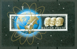 Hongrie Yv BF 40 * * TB Cosmos Gagarine  - Blokken & Velletjes