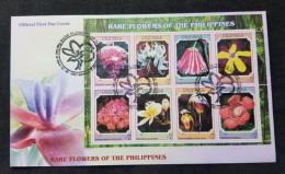 Philippines Rare Flowers 2007 Pitcher Plant Rafflesia Orchid (FDC) - Philippines