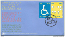 2008 - 1075 / 1076 - Convention Relative Aux Droits Des Personnes Handicapées - 36 - FDC