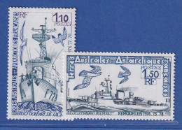 Französische Antarktis TAAF 1980 Schiffe Mi.-Nr. 138-39 ** / MNH - Other & Unclassified