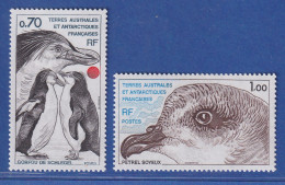 Französische Antarktis TAAF 1980 Tiere Der Antarktis Mi.-Nr. 136-37 ** / MNH - Other & Unclassified