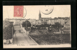 CPA Garches, Le Haut De La Rue De La Station  - Garches