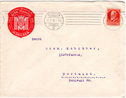 Bayern 1916, 10 Pf. Auf Firmenbrief Cognac Brennerei Macholl V. München - Brieven En Documenten