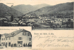 Gruss Aus Bühl 1915 Spezereihandlung Louis Fries - Bühl
