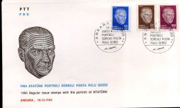 Turkije - FDC - Atatürk Portrait - FDC