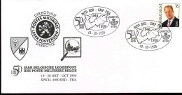 België - FDC - 50 Jaar Belgische Legerpost - 1991-2000
