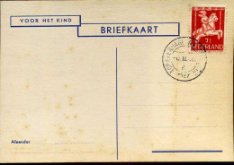 Nederland - Briefkaart 'Voor Het Kind' - Cartas & Documentos