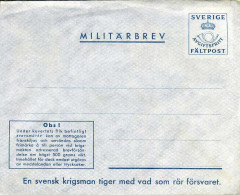 Sweden - Militärbrev - Militaire Zegels