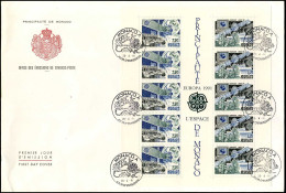 Monaco - FDC - Europa CEPT 1991 - 1991