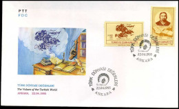 Turkije - FDC - The Values Of The Turkish World - FDC