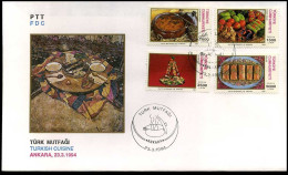 Turkije - FDC - Turkish Cuisine - FDC