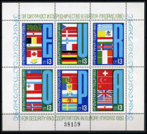 Bulgarije - Block Flags - MNH - Hojas Bloque