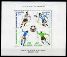 Monaco - Block Coupe Du Monde De Football  -  MNH - Blokken