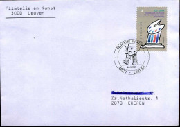 2325 Op Brief Naar Ekeren - Storia Postale